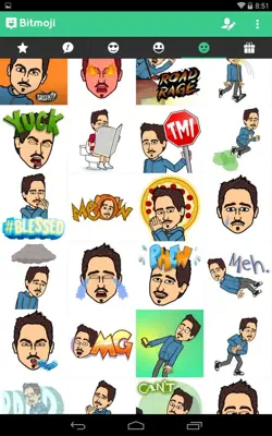 Bitmoji android App screenshot 5